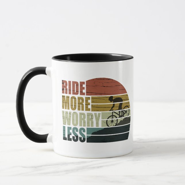 Taza Citas de ciclismo motivacionales (Izquierda)