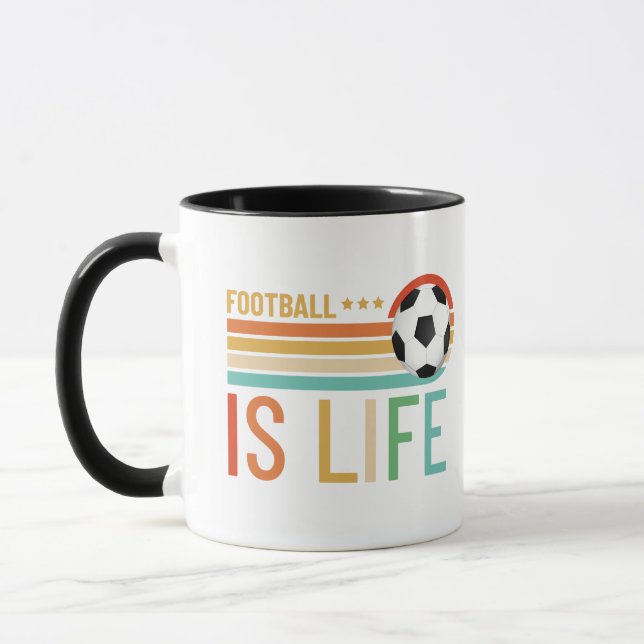 Taza Citas de fútbol divertidas (Izquierda)