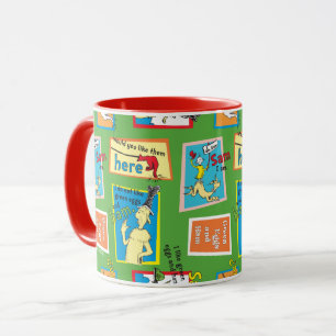 Taza Citas de la historia de Huevos Verdes con Jamón de