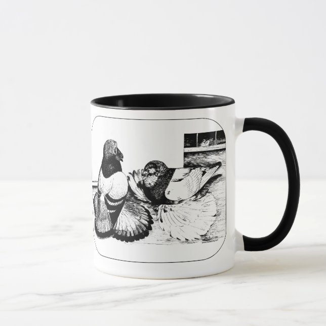 Taza Citas de Trumpeter en inglés (Derecha)