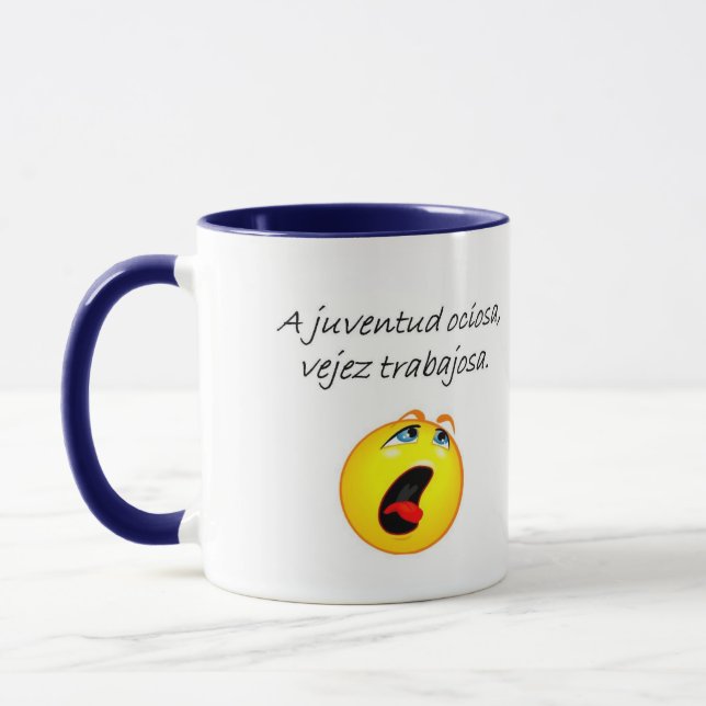 Taza Citas del español (Izquierda)