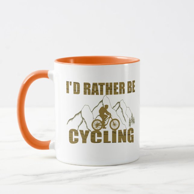 Taza Citas divertidas de ciclismo (Izquierda)