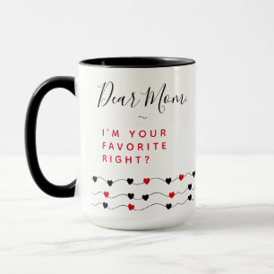 Taza Citas divertidas de mamá Amar a mamá