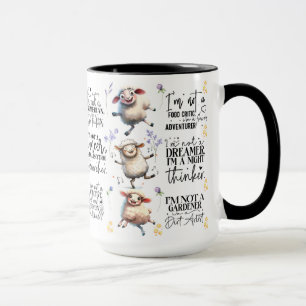 Taza Citas divertidas de ovejas