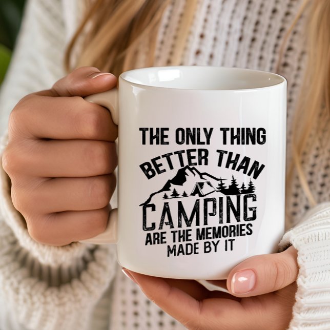 Taza Citas divertidas del eslogan del camper en verano (Subido por el creador)