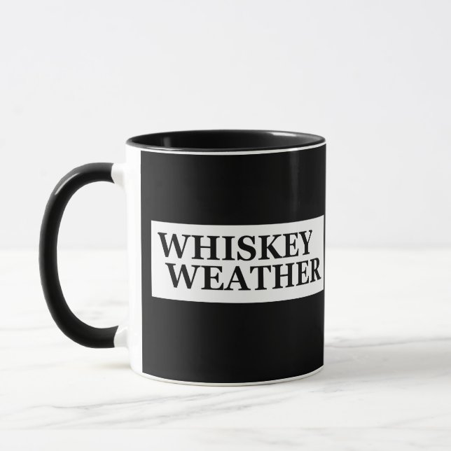 Taza Citas divertidas del tiempo de Whiskey (Izquierda)