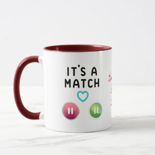 Taza "Citas en línea - ¡Eres mi favorito!"