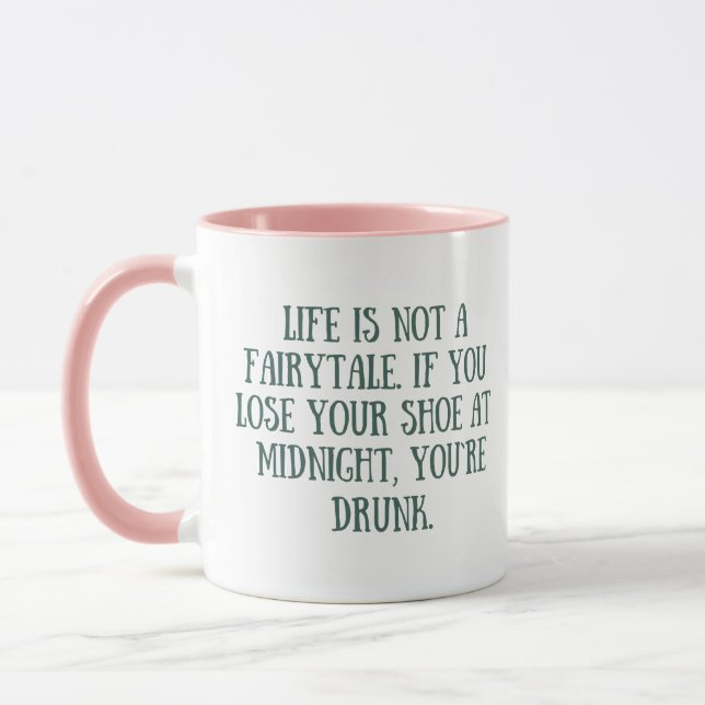 Taza Citas graciosas de famosos dichos sarcásticos (Izquierda)