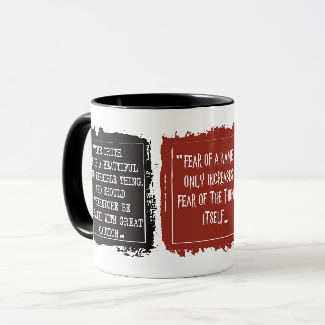 Taza Citas inspiradoras Magia HP Mug, regalo de asisten (Anverso izquierdo)