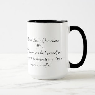 Taza Citas N° 1 de Mark Twain