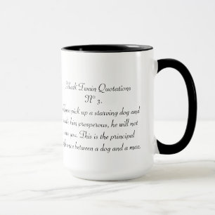 Taza Citas N° 3 de Mark Twain