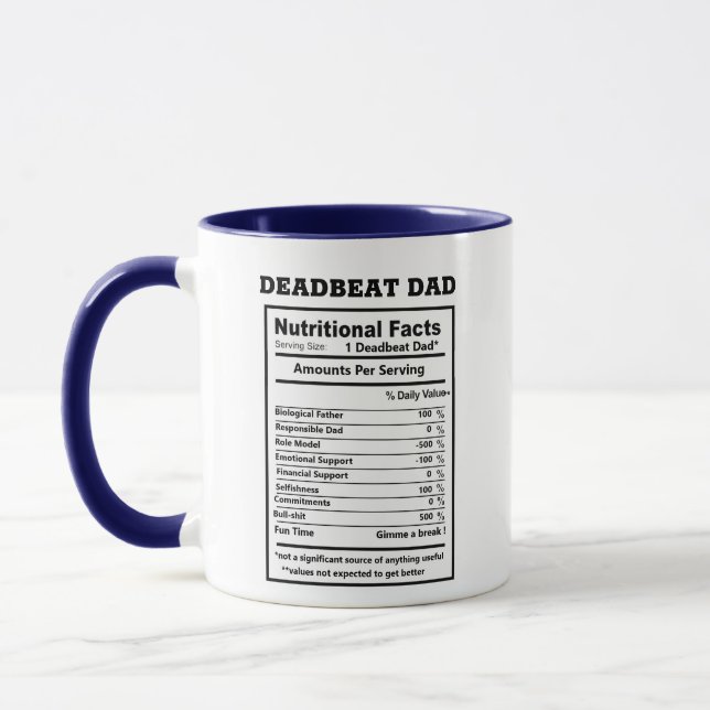 Taza Citas sarcásticas divertidas de papá (Izquierda)