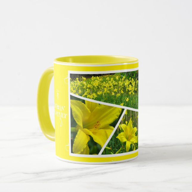 Taza Citron Daylily [Mezcla combinada] (Anverso izquierdo)