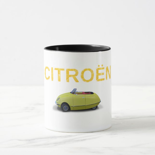 Taza Citron-DS Cabrio Amarillo (Centro)