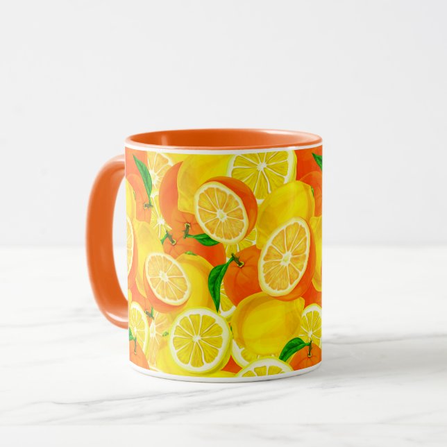 Taza Citrus mug (Anverso izquierdo)