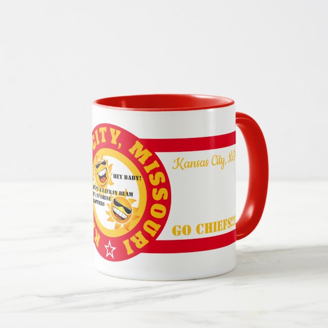 TAZA CIUDAD DE KCMOCOU KANSAS, MO-SUN-RAY2 (Anverso derecho)