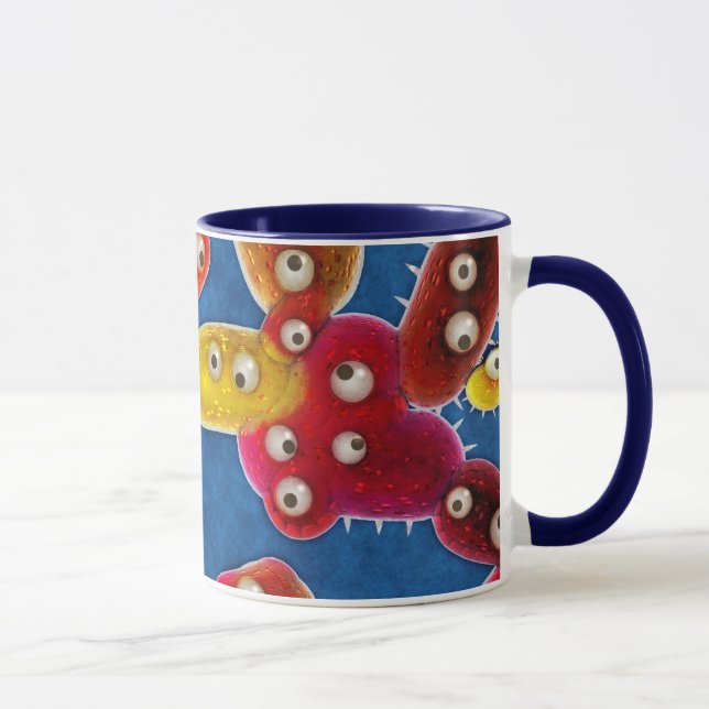 Taza Ciudad de la pesadilla de un Germaphobe de (Derecha)