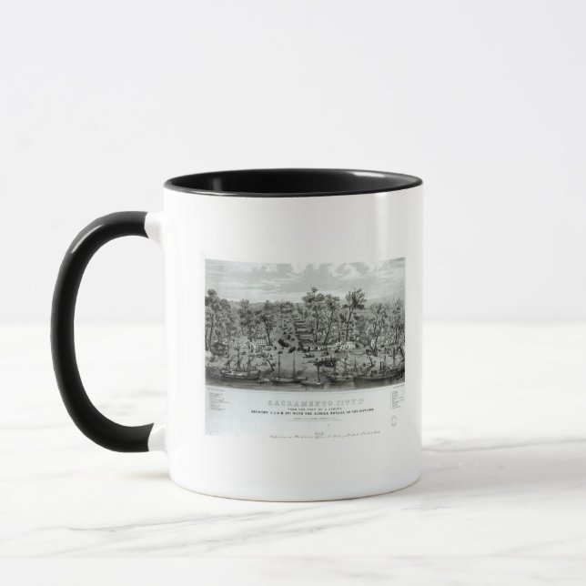 Taza Ciudad de Sacramento, California (Izquierda)