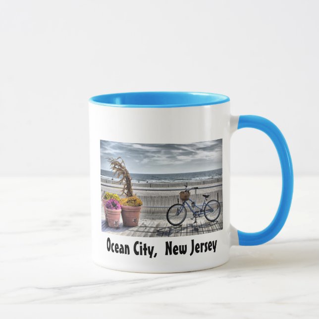 Taza Ciudad del océano, New Jersey (Derecha)