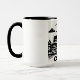 Taza Ciudad mog - Oslo, Noruega