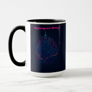Taza Ciudad Sinapsis: donde los pensamientos nunca duer