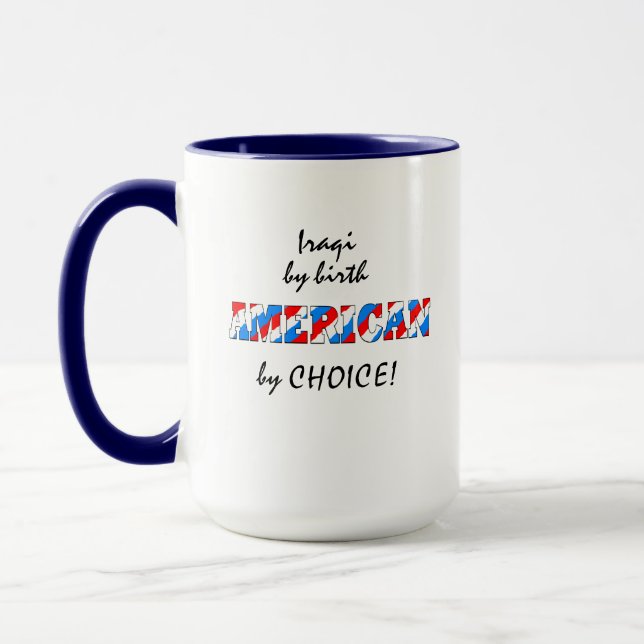Taza Ciudadanía estadounidense patriótica naturalizada (Izquierda)
