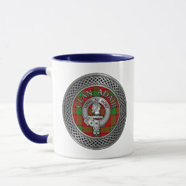 Taza Clan Adair Escudo y Tartan Knot