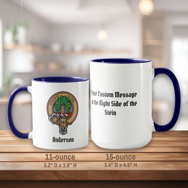 Taza Clan Anderson Escudo Mug (Subido por el creador)