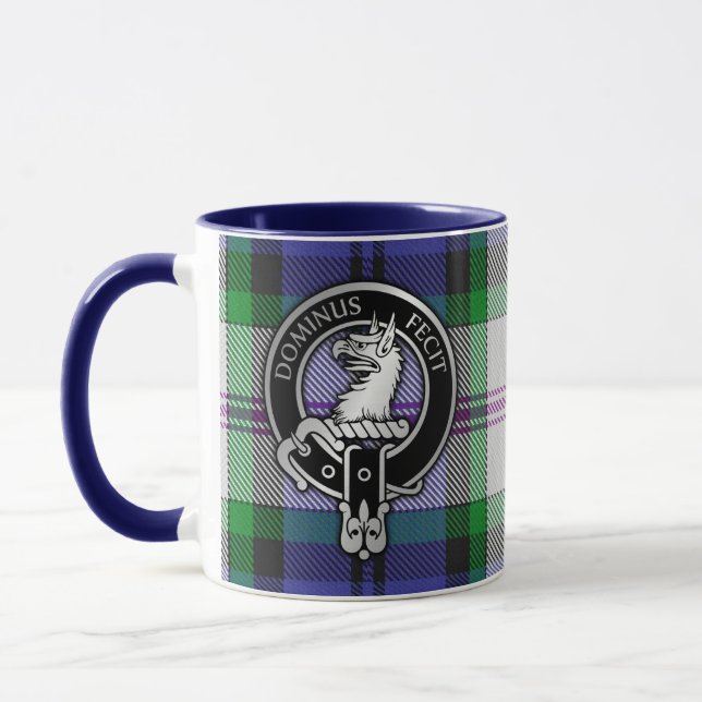 Taza Clan Baird Escudo y Vestido Tartán (Izquierda)