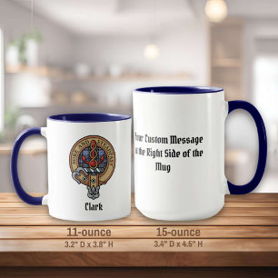 Taza Clan Clark Escudo