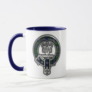 Taza Clan Donnachaidh (Robertson) Escudo /Hunting Tartá