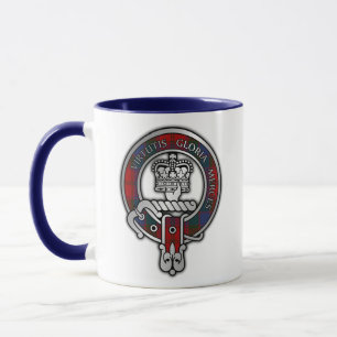 Taza Clan Donnachaidh (Robertson) Escudo y Tartán