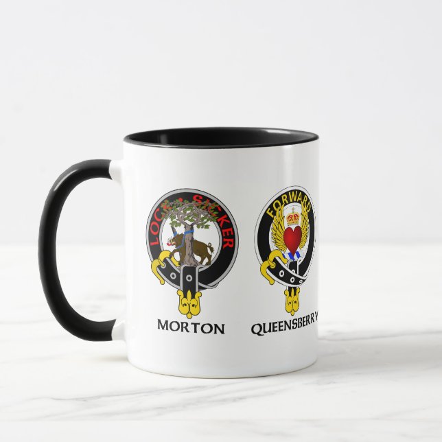 Taza Clan Douglas 3 Escudo Mug (Izquierda)