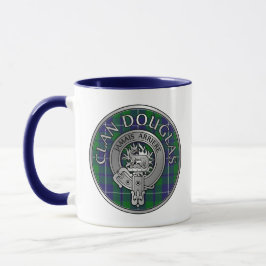Taza Clan Douglas Escudo y Tartan Mug