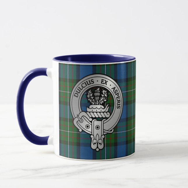 Taza Clan Ferguson Escudo y Atholl Tartan Mug (Izquierda)