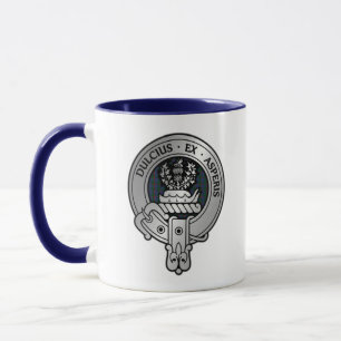 Taza Clan Ferguson Escudo y Tartán