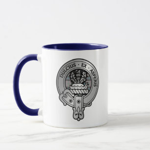 Taza Clan Ferguson Escudo y Vestido Tartán