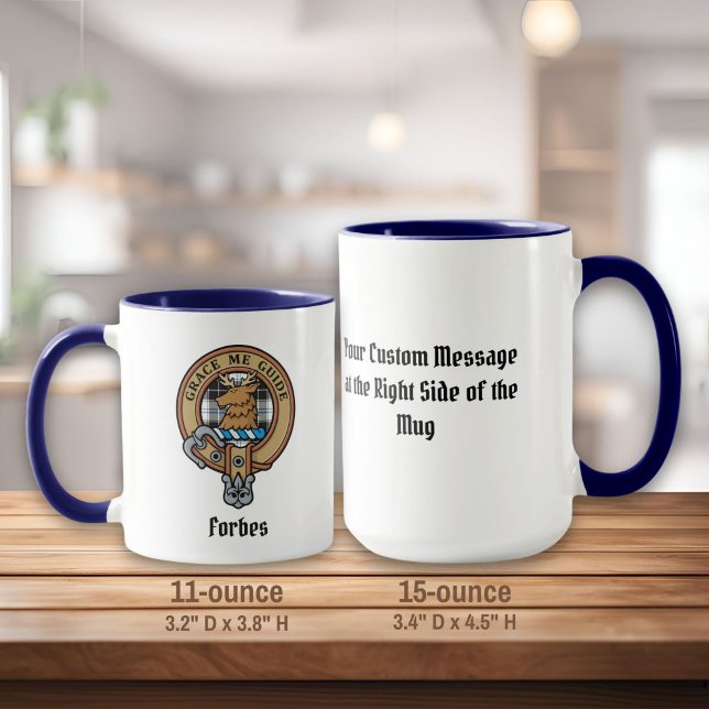 Taza Clan Forbes Escudo por Vestir Tartán (Subido por el creador)