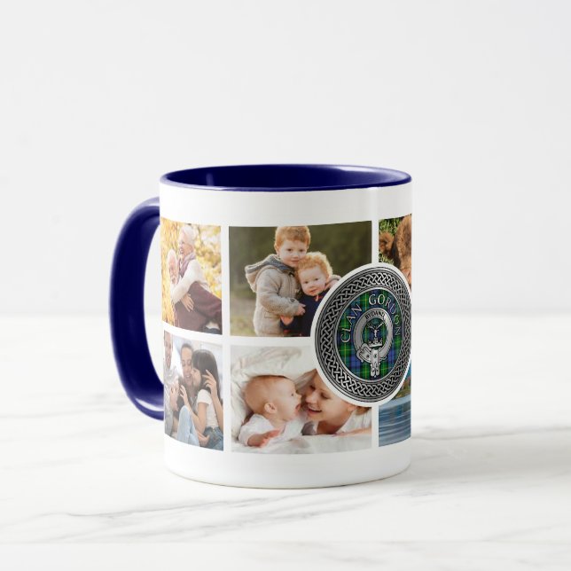 Taza Clan Gordon Personalized Family Mug (Anverso izquierdo)