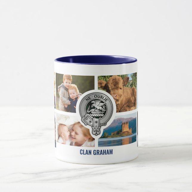 Taza Clan Graham Personalized Family Mug (Centro)