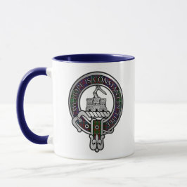 Taza Clan MacDonald de Clanranald Escudo y Tartán