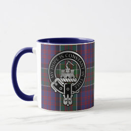 Taza Clan MacDonald de Clanranald Escudo y Tartan Mug