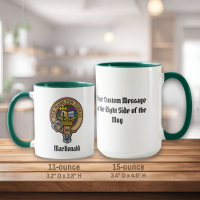 Clan MacDonald Escudo Mug