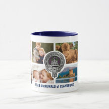 Clan MacDonald Personalized Family Mug
