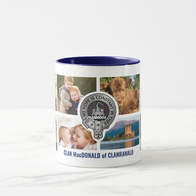 Taza Clan MacDonald Personalized Family Mug (Centro)