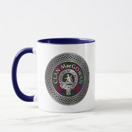 Taza Clan MacGowan Escudo & Tartan Knot