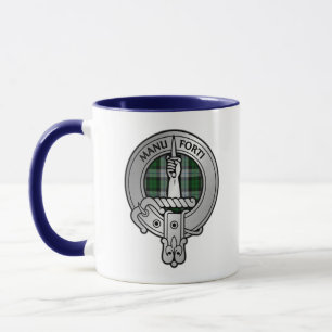 Taza Clan MacKay Escudo & Vestido Tartán