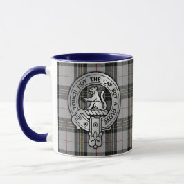 Taza Clan MacPherson Escudo y Tartán