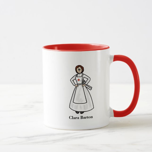Taza Clara Barton Nurse Mug (Derecha)