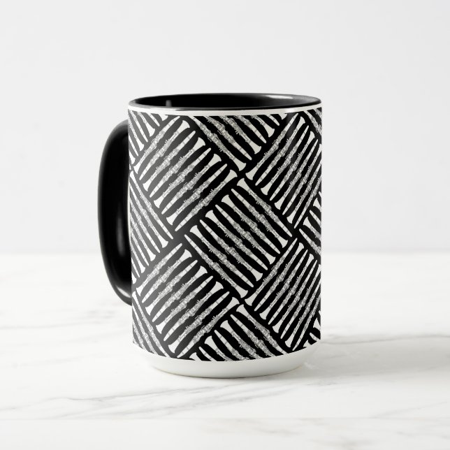 Taza Clarinet Crosshatch (Anverso izquierdo)